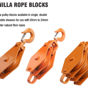 Manilla Rope Blocks Manilla Rope Blocks available at Badger Brands