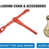 Lashing Equipment – Maximizing Cargo Safety