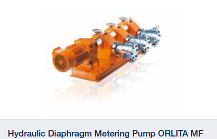 Prominent - Hydraulic Diaphragm MEtering pump Orlita MF Hydraulic Diaphragm Metering Pump ORLITA MF available from Badger Brands