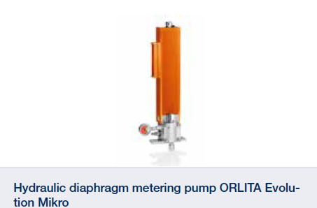 Prominent - Hydraulic Diaphragm MEtering pump Orlita Mikro Hydraulic diaphragm metering pump ORLITA Evolution Mikro available from Badger Brands
