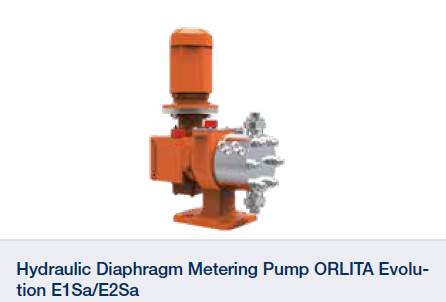 Prominent - Hydraulic Diaphragm MEtering pump Orlita Hydraulic Diaphragm Metering Pump ORLITA Evolution E1Sa/E2Sa available from Badger Brands