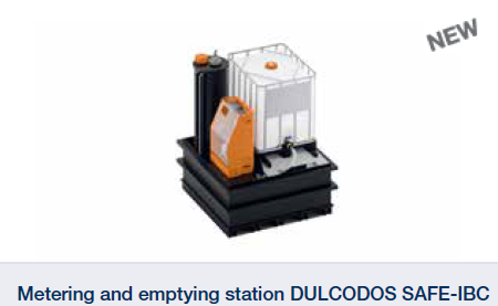 Metering and emptying station DULCODOS Metering and emptying station DULCODOS SAFE-IBC available from Badger Brands